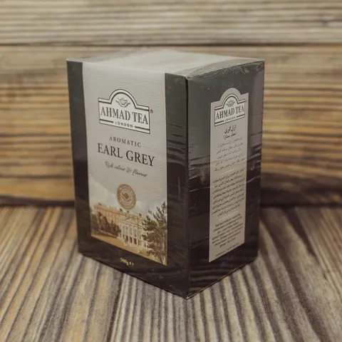 Caja de té de la tienda